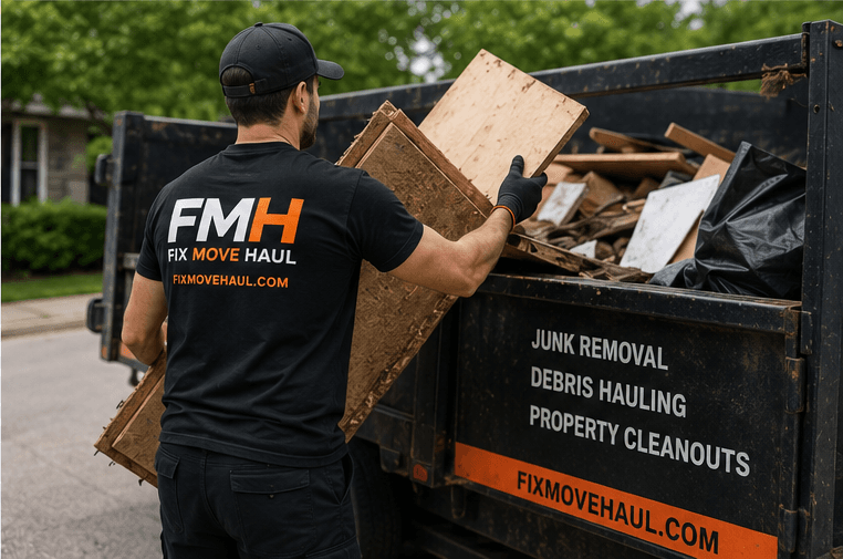 Retiro de basura — Fix. Move. Haul.
